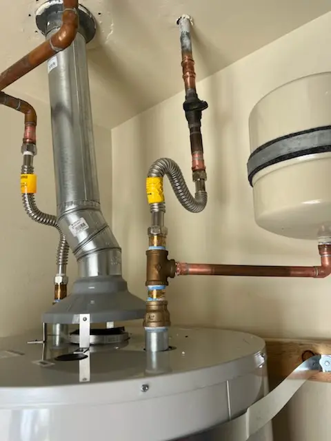 Water heater installation and plumbing repair in Ralston Valley