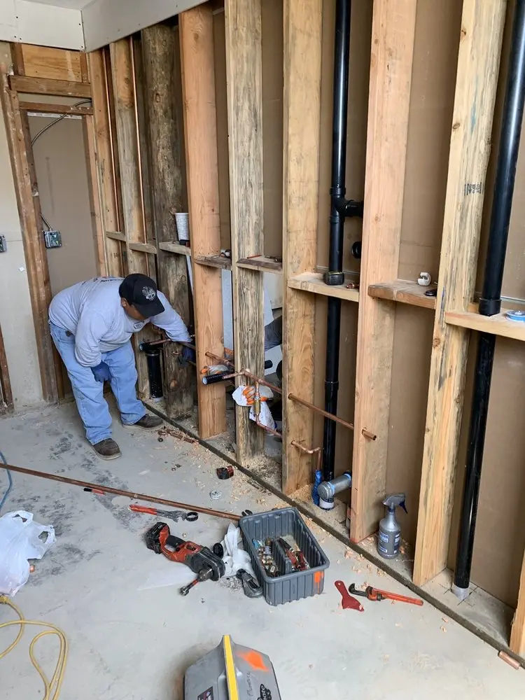 Commercial rough-in plumbing for Gas Line Repair in Ralston Valley
